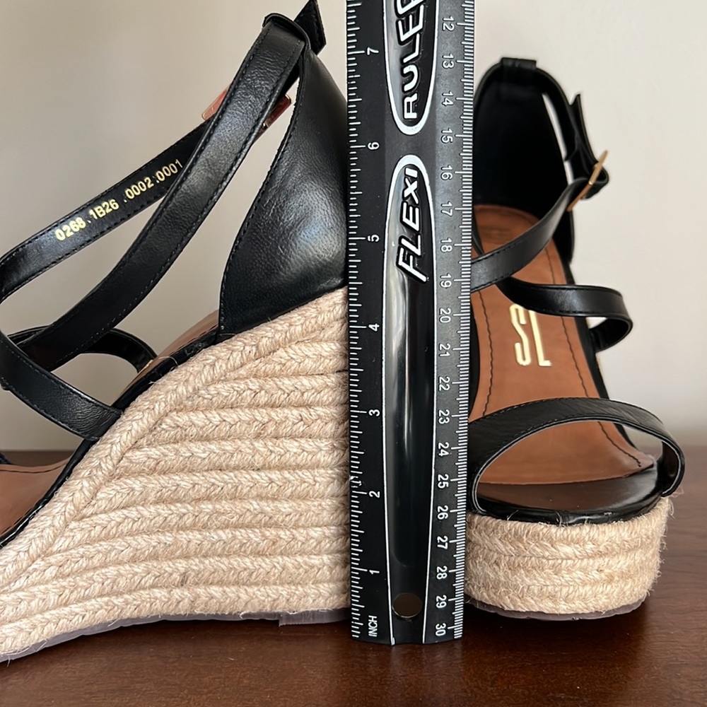 SANTA LOLLA New Espadrille Sandals Heels Size 8 - Picture 13 of 13
